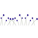 border flower royal