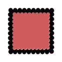 sq scallop black