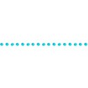 dotted frosting border blue