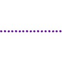 dotted frosting border purple
