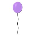 balloon purple 2