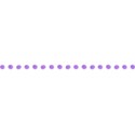 line of dots purple