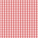 gingham red