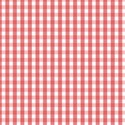 gingham red