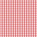 gingham red