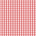 gingham red