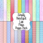 Simply Beautiful Life Mega Paper Pack Simply Beautiful Life Mega Paper Pack