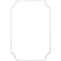 4 x 6 border blue