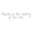 music is the poerty