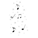 notes jewels black