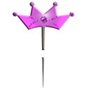 pink crown pin copy