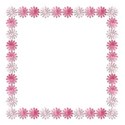 paper daisy frame