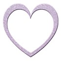 heart purple