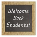 welcome back students