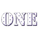 one