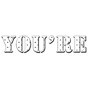 you re