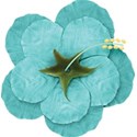 Teal Flower