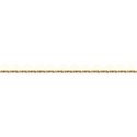 Brown Floral Page Trim
