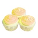 yellow cupcakes