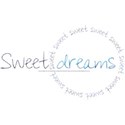 sweet dreams wordart