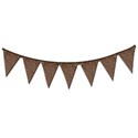 bandana banner brown