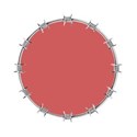 barbed round