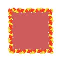 candy corn frame