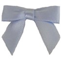 bow baby blue