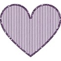 heart purple