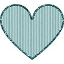 heart teal