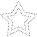 stars gem pink