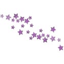 stars spread pink