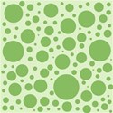 Lime Ditsy Dots