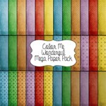 Color Me Wonderful Mega Paper Pack