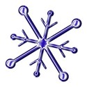 snowflake blue