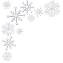 snowflake border piece