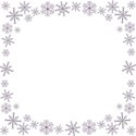 snowflake border 1