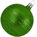 ornament 2 green