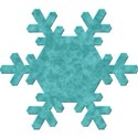 Snowflake Blue