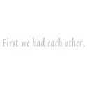 first