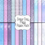 Snow Day Mega Paper Pack