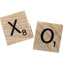 Scrabble Tiles XO