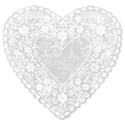 Heart Shaped Doily