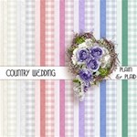 Country Wedding Paper Plain & Plaid