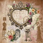 Vintage Heart frame