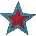 Star Red Blue