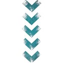 arrows teal