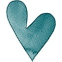 heart teal