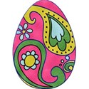 Felt Paisley Egg