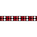 red checkered banner